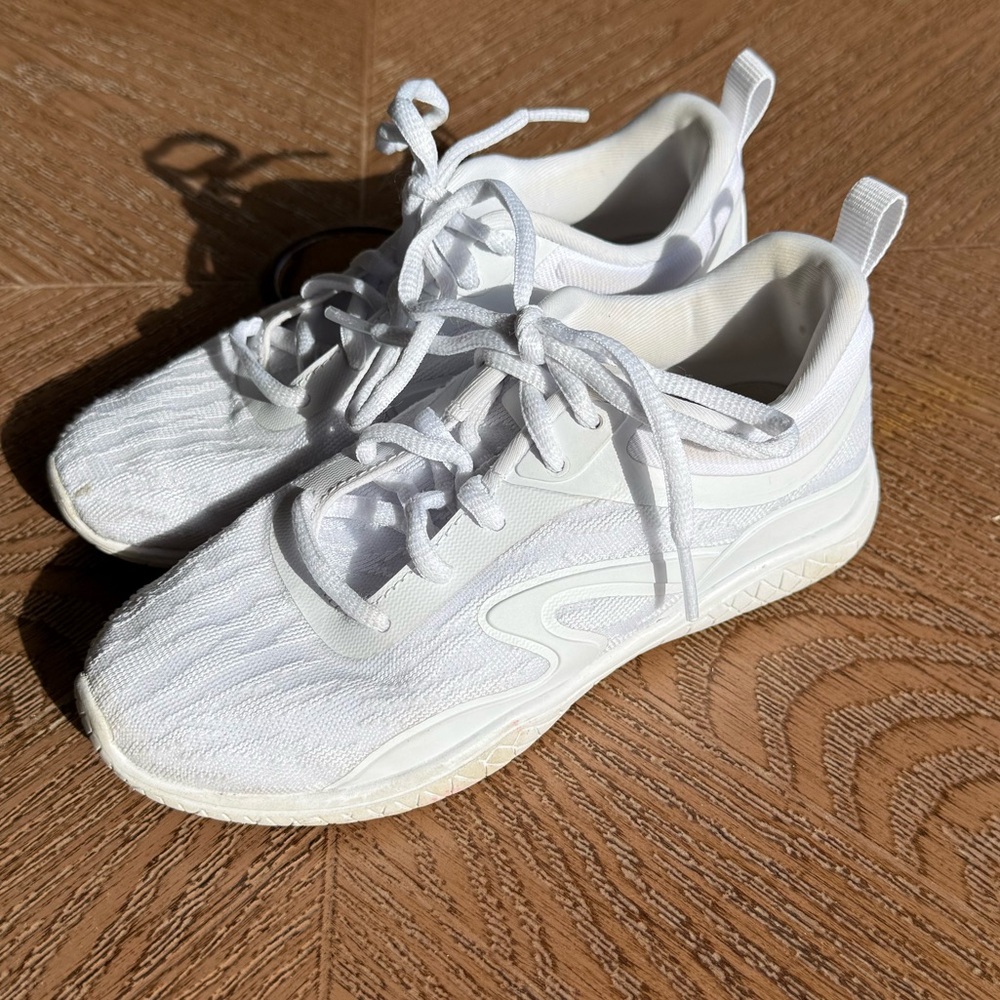 BCG White Girls Cheer sneakers shoes sz 13